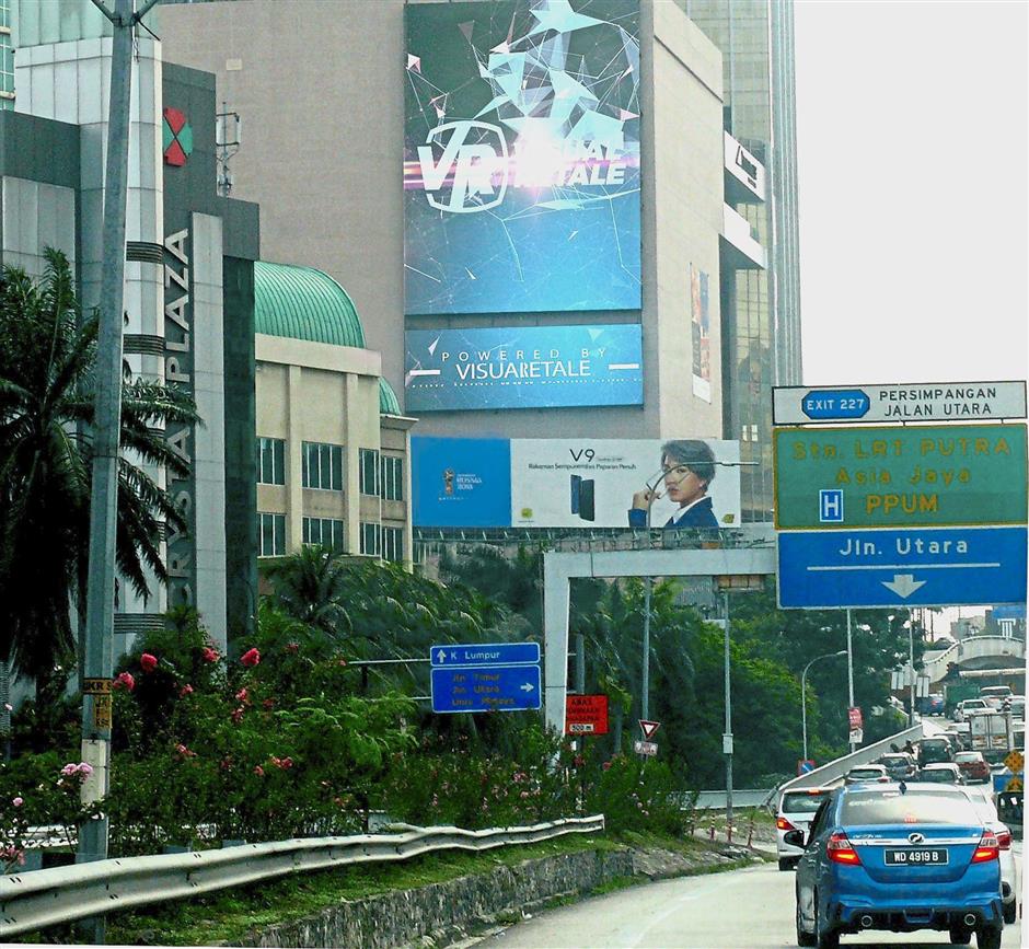 Visual Retale launches Malaysiau0027s largest LED billboard  The Star