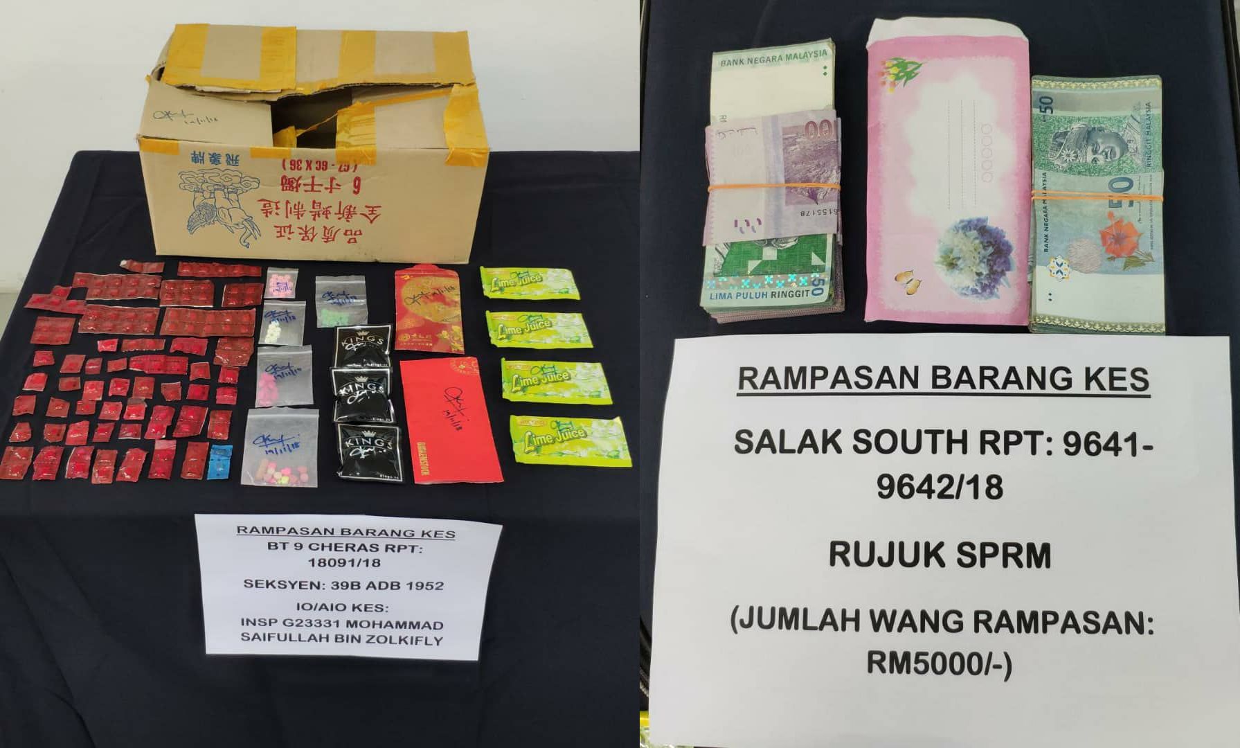 Cops Reject Bribe From Suspects In Car Discover Array Of Drugs In Bonnet The Star