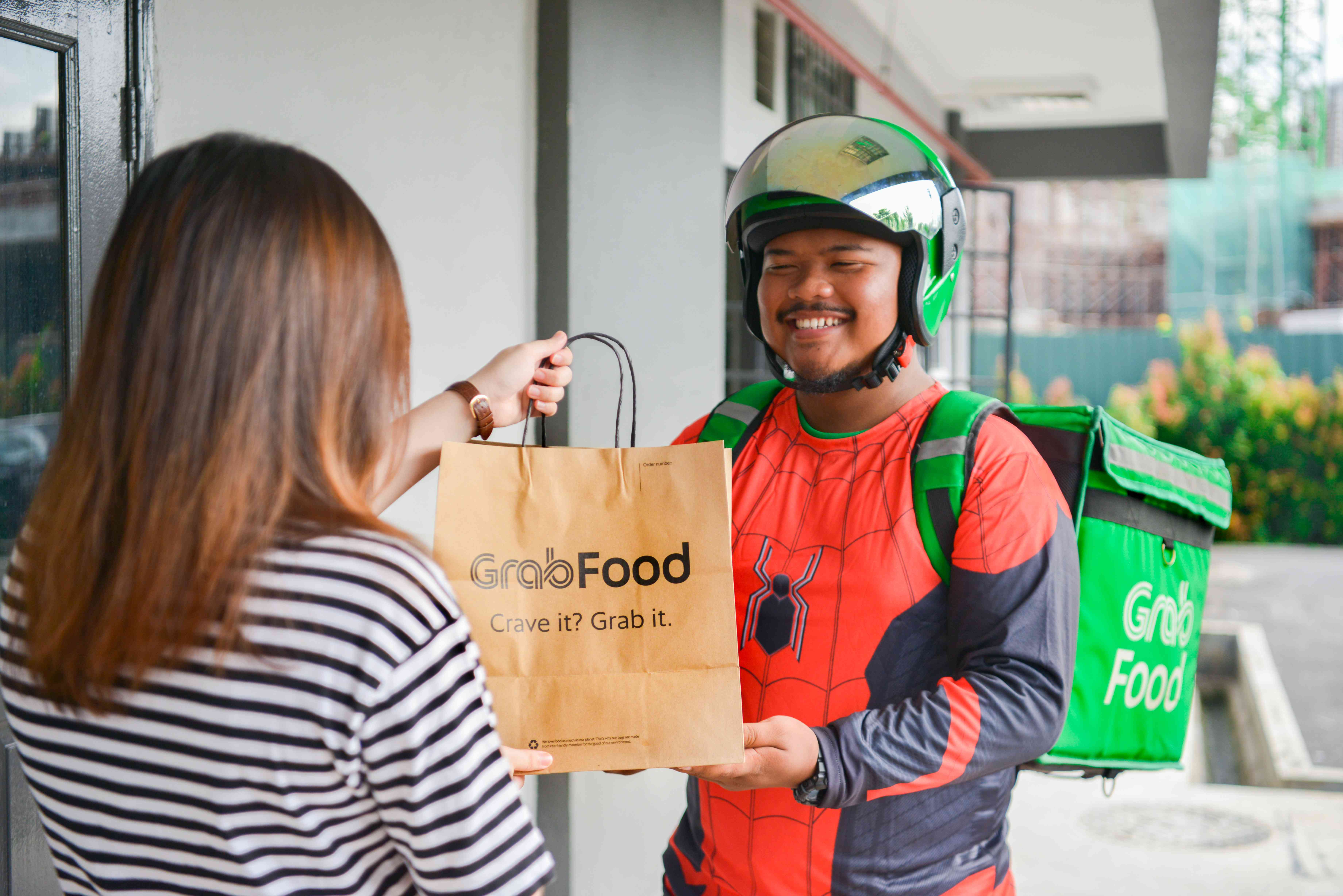 Look Out Here Comes Spider Man With Your Grabfood Delivery The Star