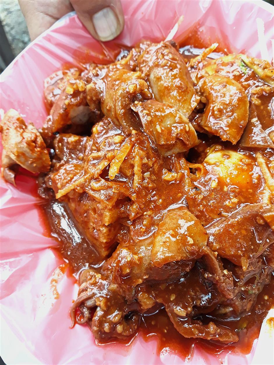 Rojak Sotong at Rojak Din.