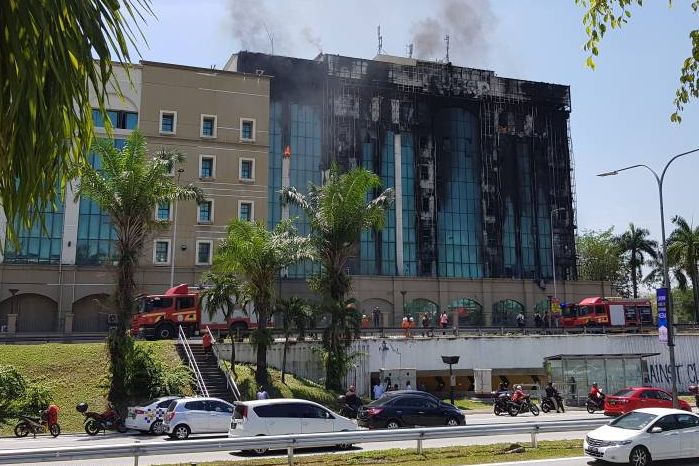 Epf Building Catches Fire The Star