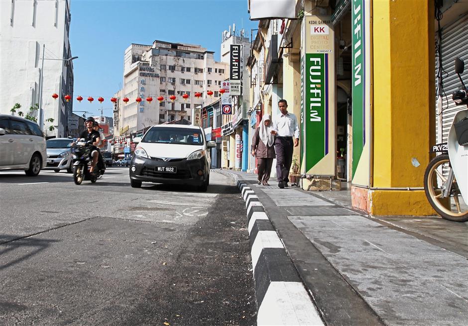 Safer Now To Walk Along Penang Road The Star