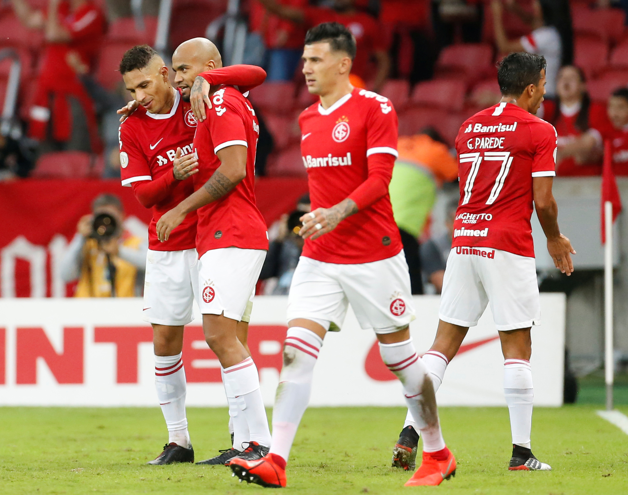 Football Guerrero The Main Man As Internacional Cruise To 3 1 Win The Star