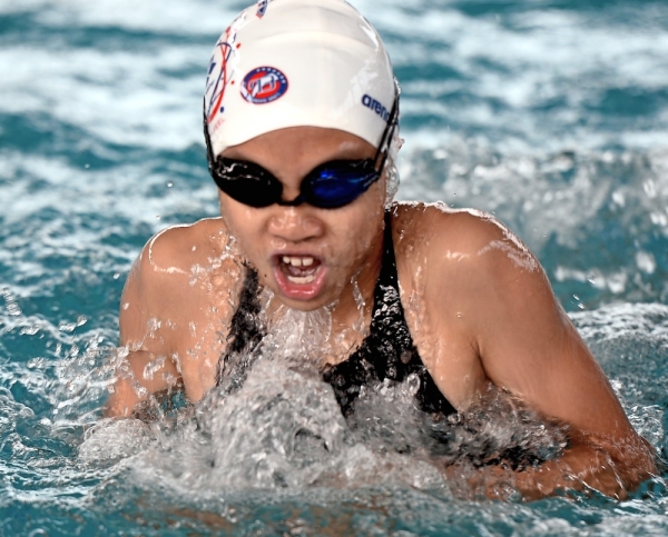 Aquamas Swim Team’s Yun Ern Tham won the Girls 11-12 age group 50m breaststroke finals with a time of 42.18s.
