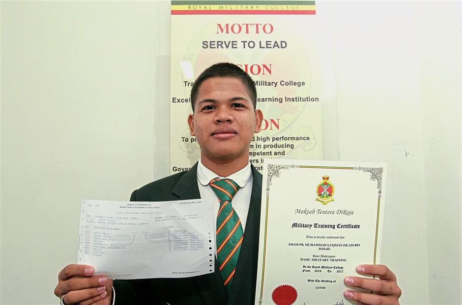 Luqman nets 7As despite crippling poverty and hardship  The Star