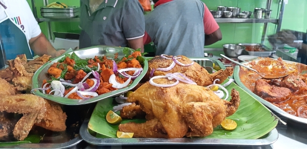 Dheerann Maju’s no-frills approach makes for a banana leaf spread that offers value for money.