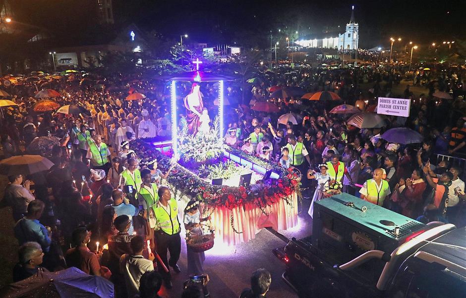 Grand finale to St Anne’s Feast The Star