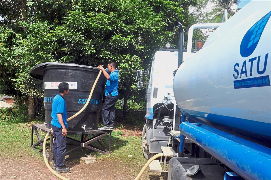 Water Supply Back To Normal In Hulu Terengganu The Star