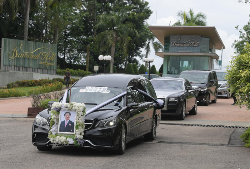 Ioi Founder Lee Shin Cheng S Funeral Cortege Leaves For Final Resting Place The Star