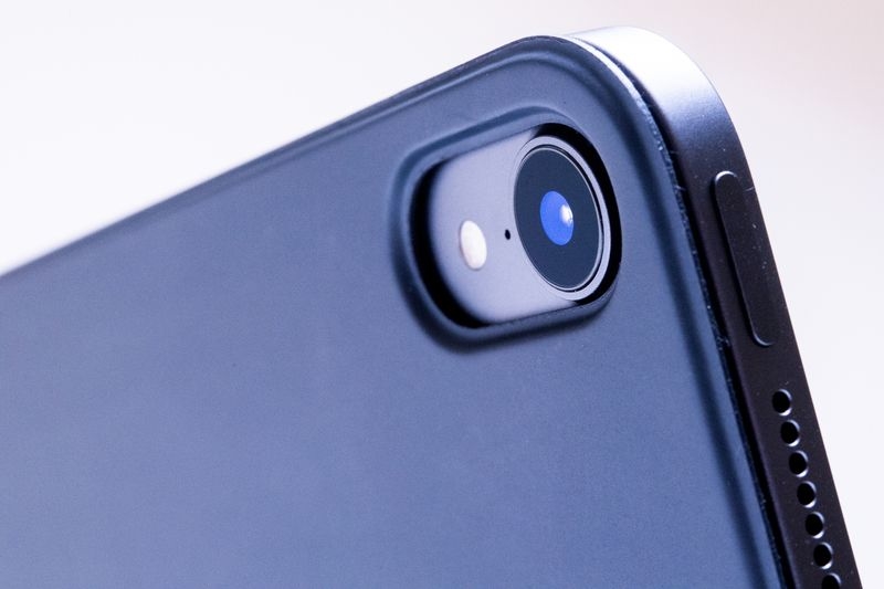 FILED - The iPad Pro has an improved 12 megapixel camera, but still has no image stabilization technology. Photo: Franziska Gabbert/dpa