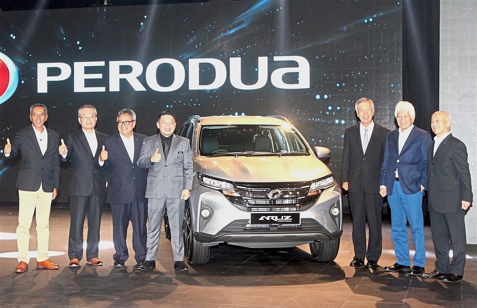 Perodua launches new SUV Perodua Aruz  The Star