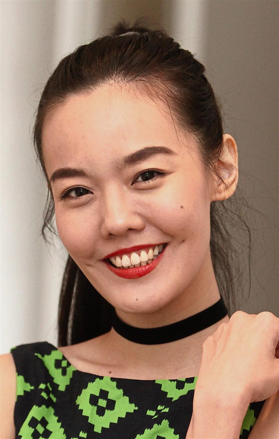 Actress Lim Mei Fen, who is active both on TV and stage. She is starring in the TV2 series, Moonlight Saigon