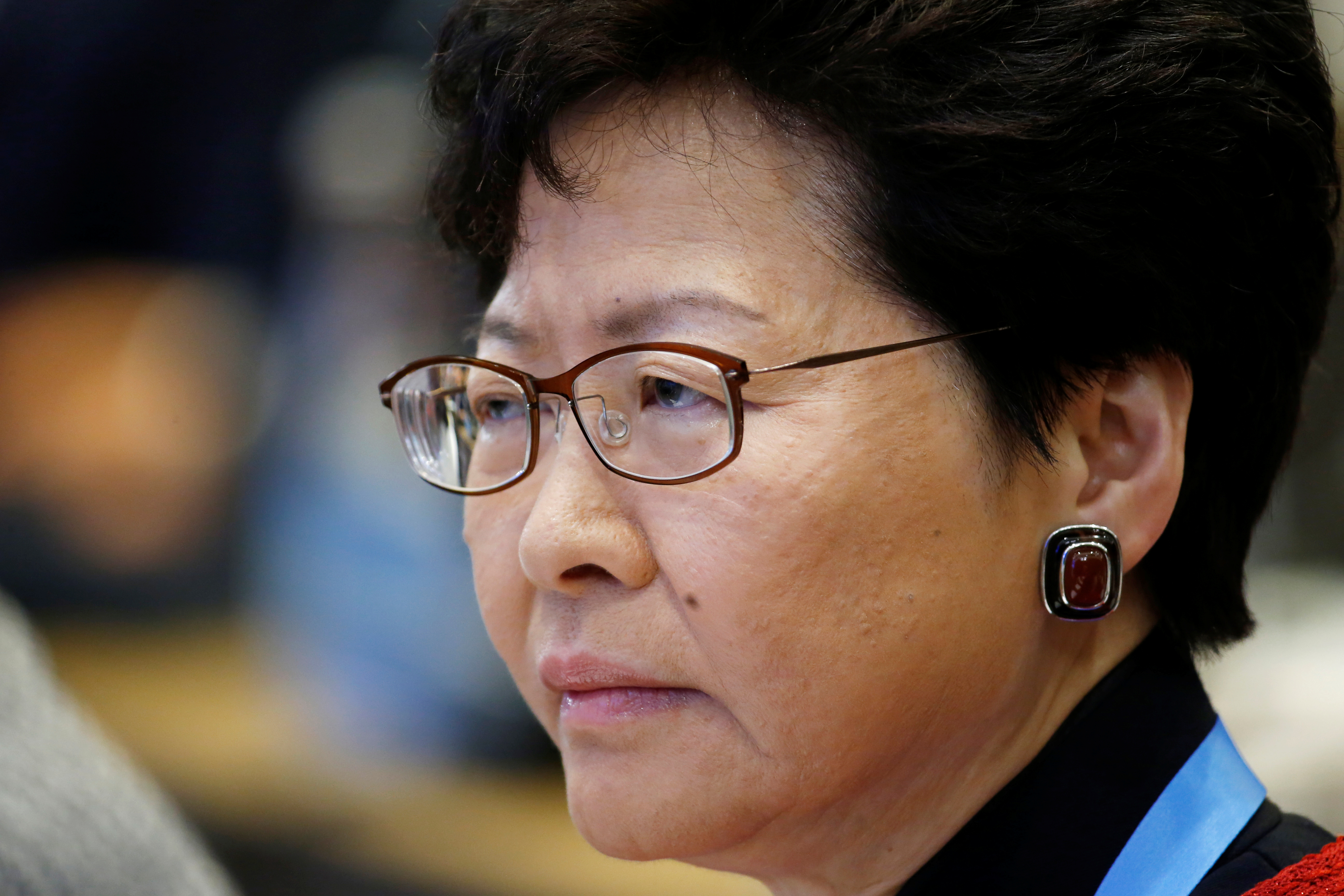 Hong Kong Leader Presses On With Extradition Bill Undeterred By