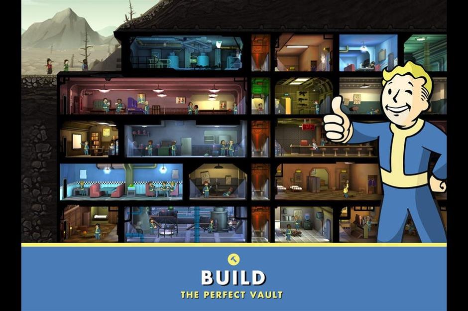 Similarities between Fallout Shelter (pictured) and Westworld were not coincidental, Bethesda alleged. '-- For AFP Relaxnews story ' Westworld' game removed after 'Fallout' showdown'.