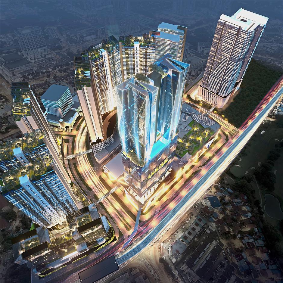 RM9bil project: Wide-angle view of the PICC project. Located at Bayan Baru, it has a gross development value of about RM9bil.
