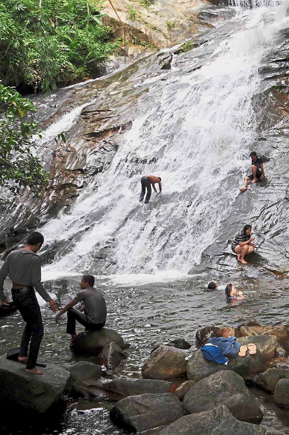 Sungai Gabai Waterfall Hulu Langat Selangor