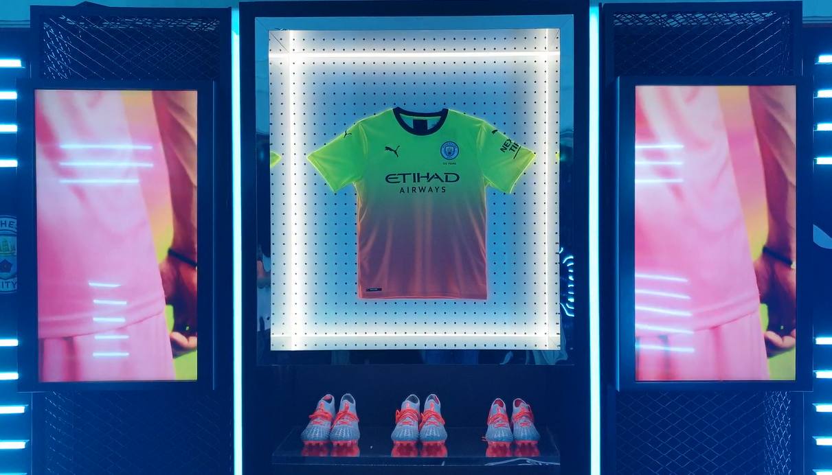 man city puma kit launch