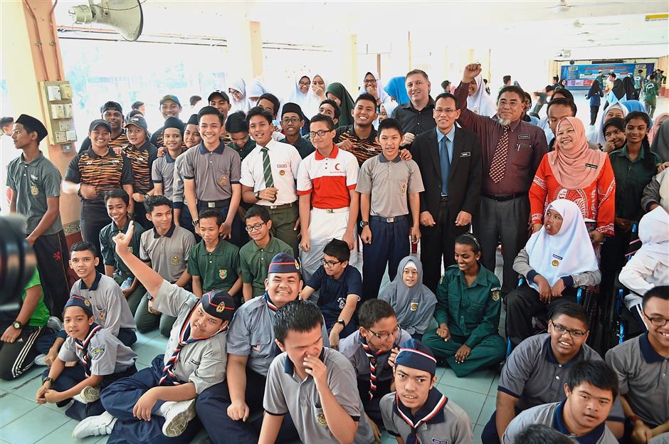 Community Sports National Players To Help Train Students For 2019 Special Olympics In Abu Dhabi The Star