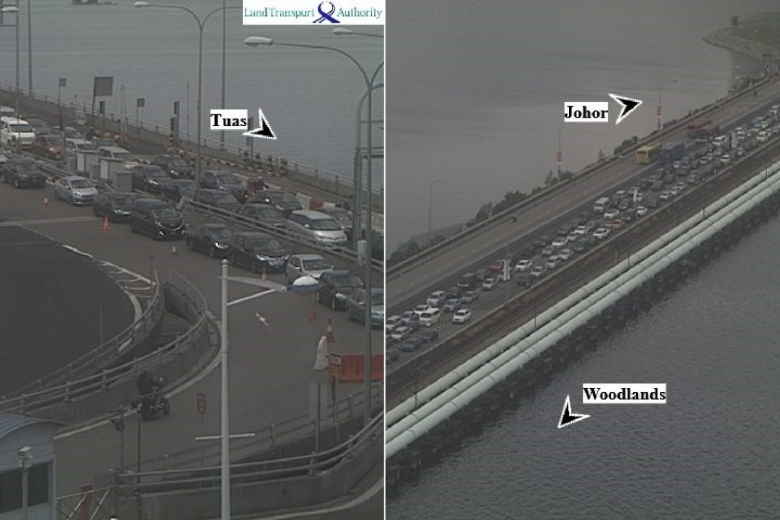 Delays Expected At Woodlands And Tuas Checkpoints Due To Heavy Arrival Traffic The Star
