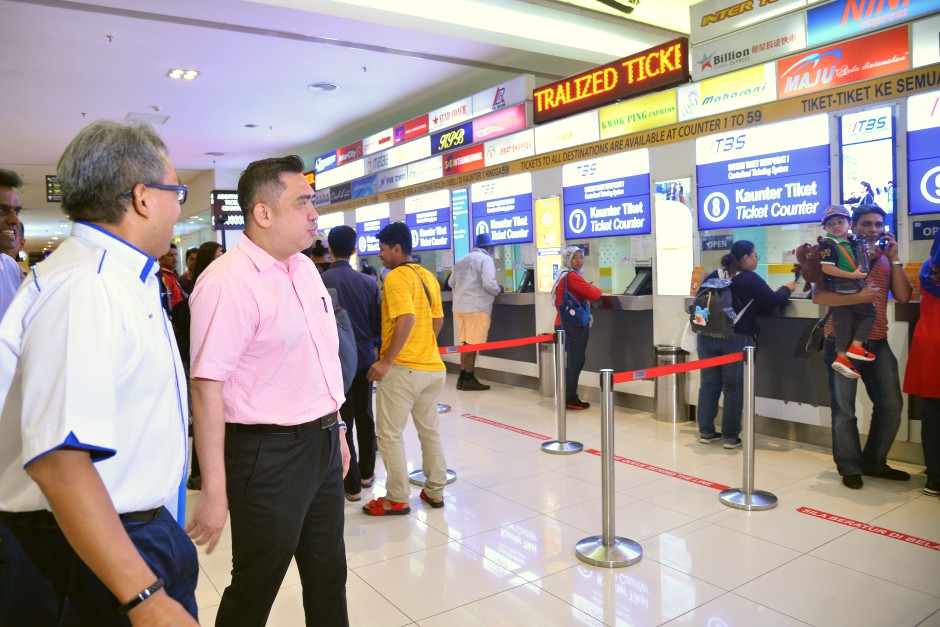 Kaunter Tiket Dan Mesin Tiket Layan Diri