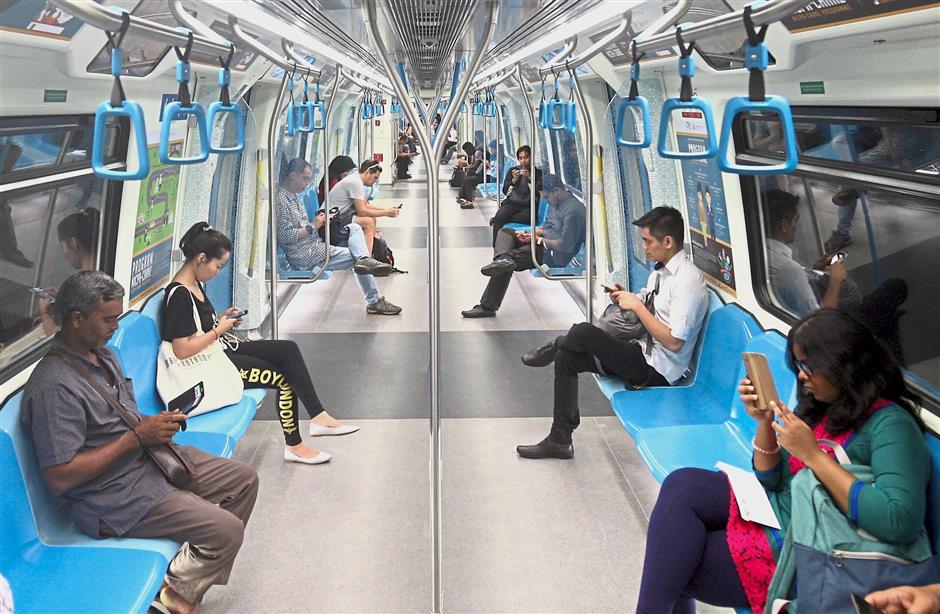 Staying connected: Most Malaysians are connected to the Internet via their mobile networks, with Malaysia’s mobile broadband penetration rate being one of the highest in the region.
