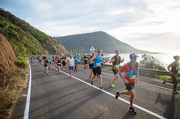 More than 8,200 runners enjoyed the picturesque course.