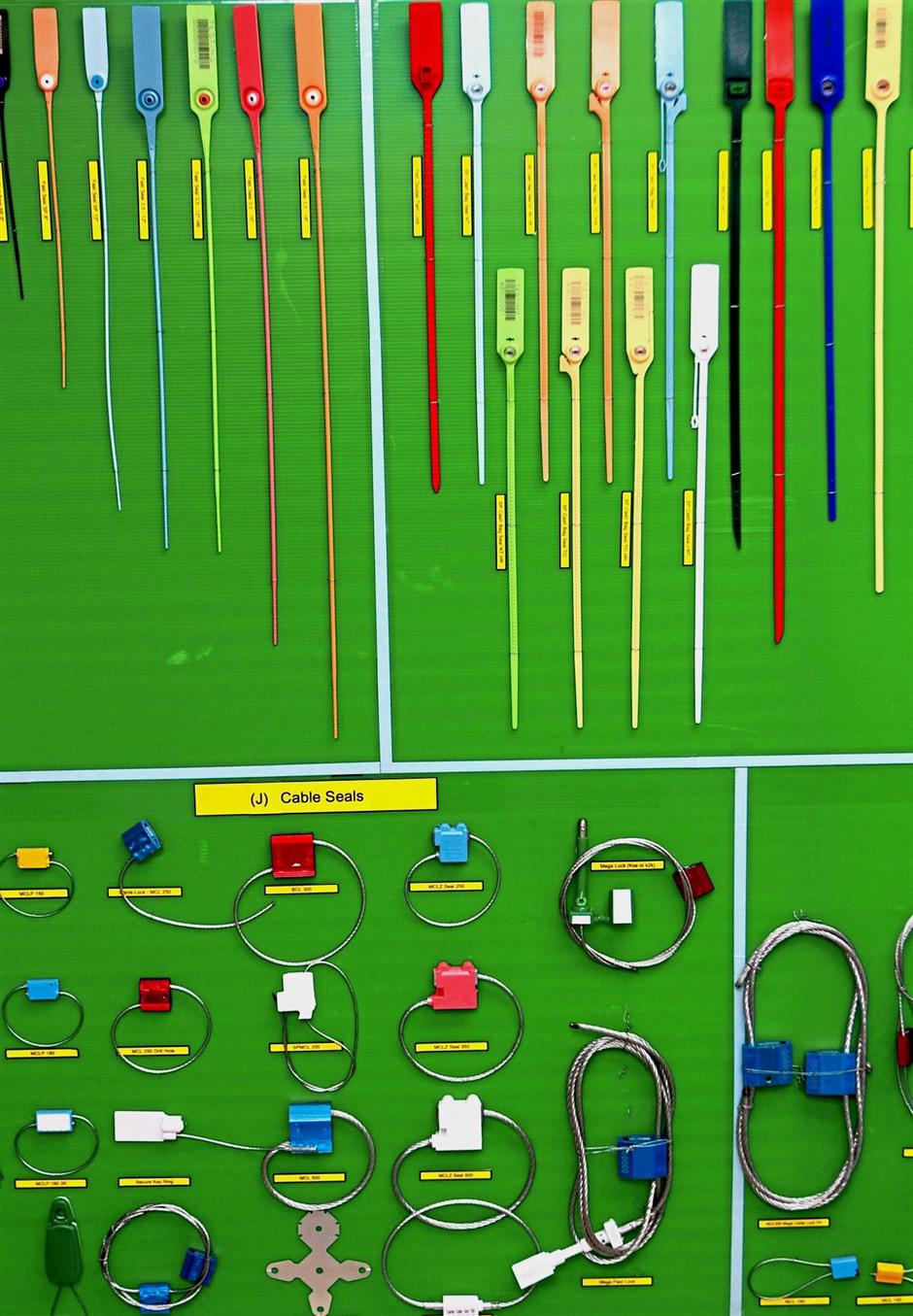 The company produces a variety of seals, including bolt, cable and plastic padlock seals.