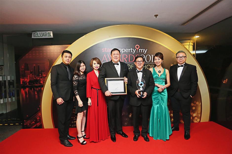 BCB Berhad won the Excellence Award in Best Commercial Development.