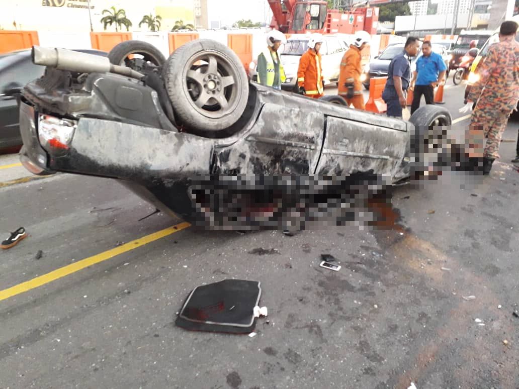 car accident in kuala lumpur today