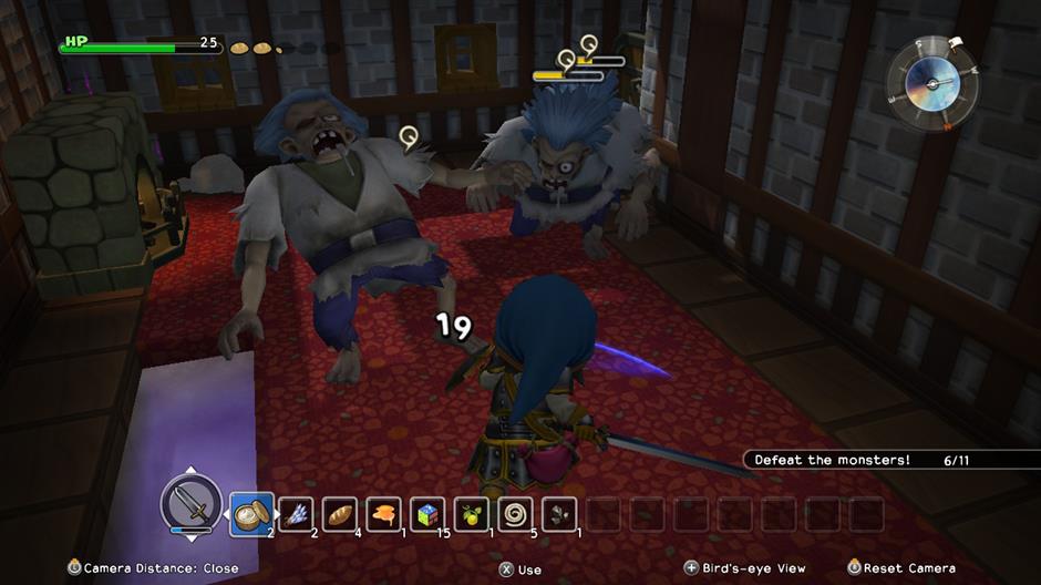 BUILD OR BASH? - Just because you're not a warrior doesn't mean you don't need to fight. Good thing you swing a sword as well as you do a hammer!