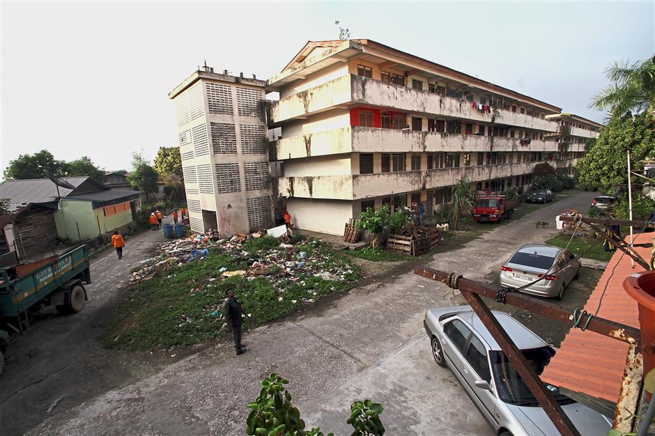 The First Garden Flats was in a deplorable condition for years until the major clean up last Saturday.