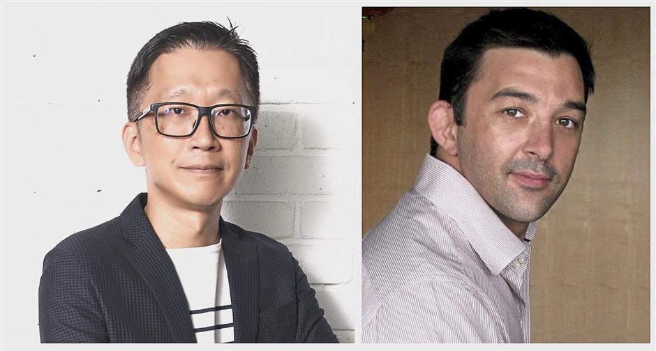(from left): Malaysian Digital Association (MDA) president Serm Teck Choon and vice president Nick Drew.