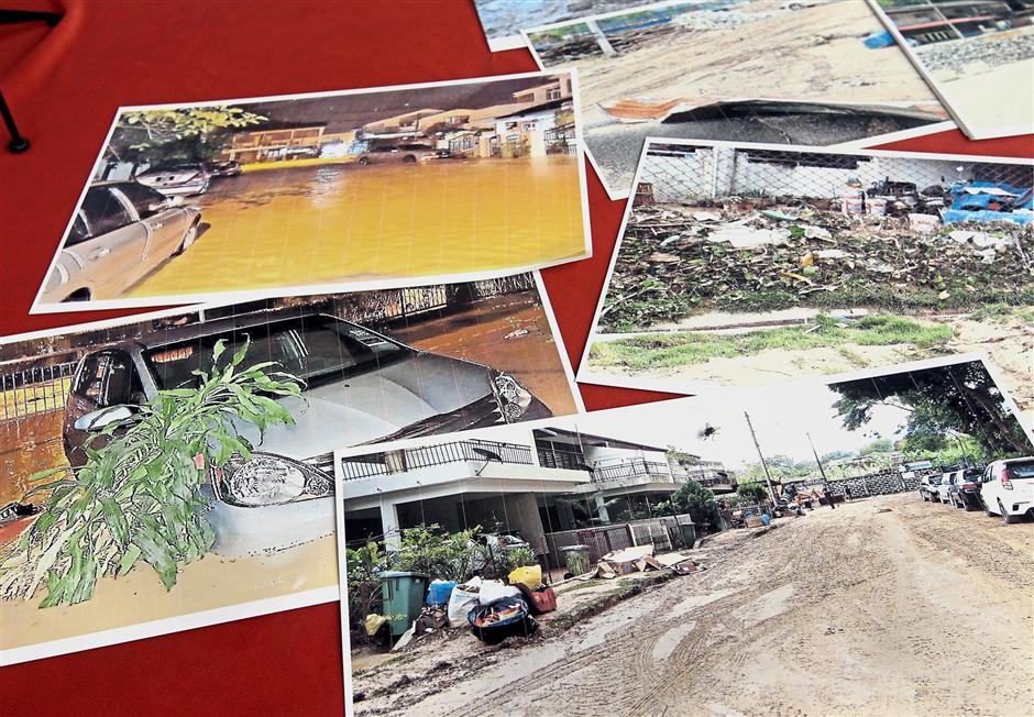 Air Itam residents say debris from bridge led to flooding The Star