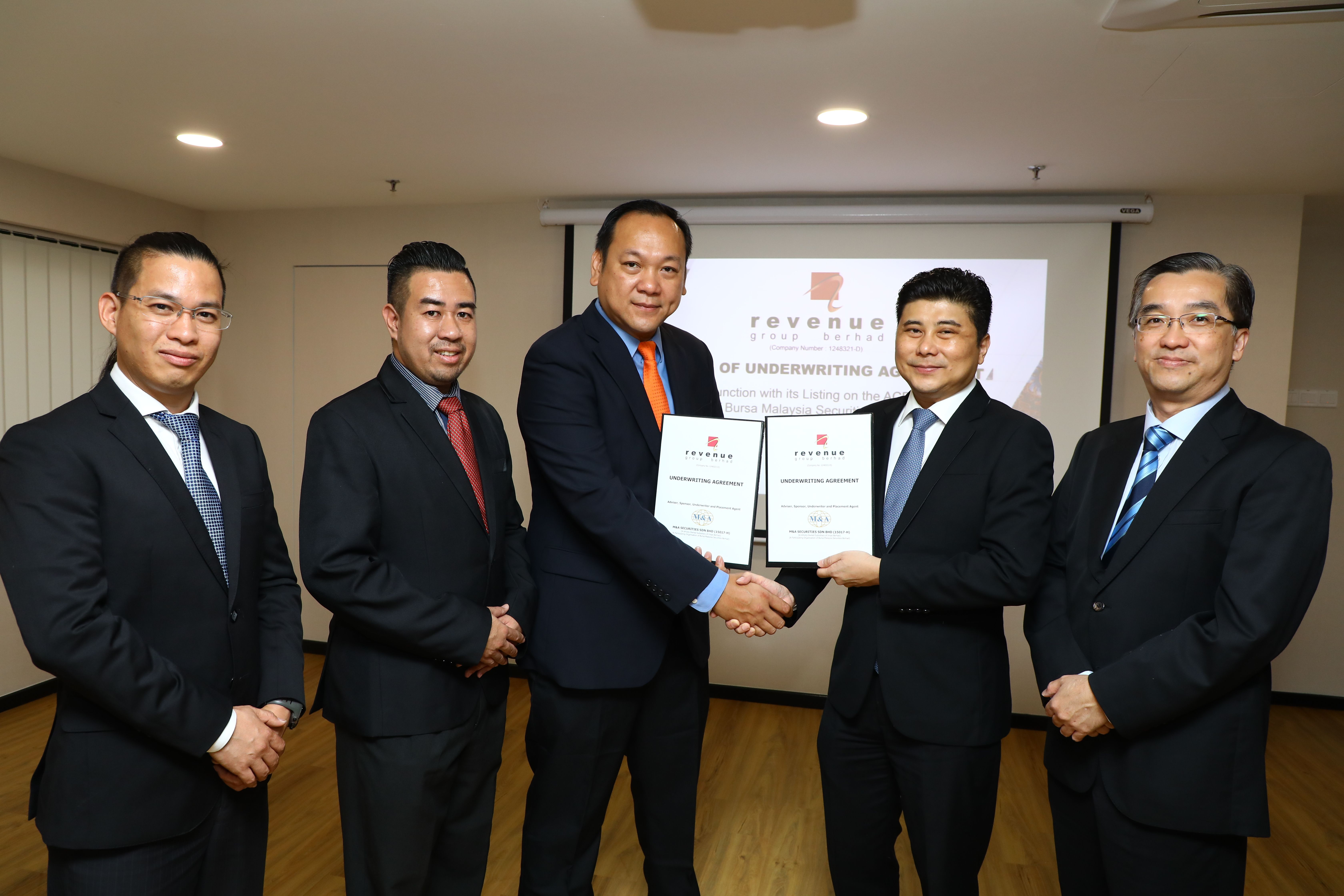 Revenue Group Inks Underwriting Deal With M A Securities The Star