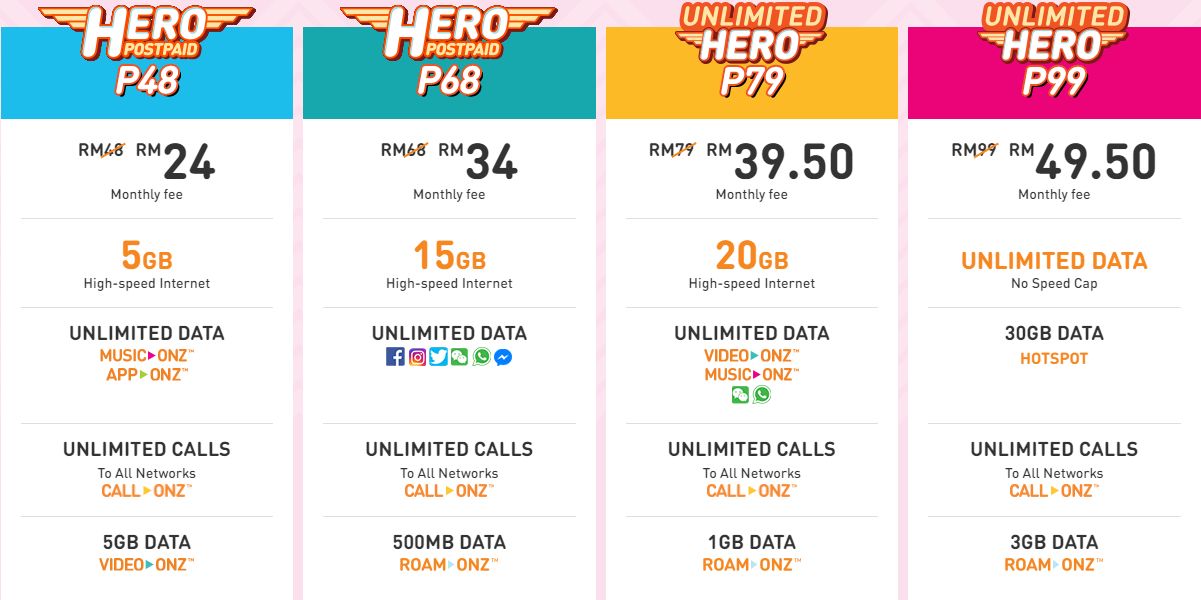 U Mobile offers 50% off second Hero postpaid plan | The Star