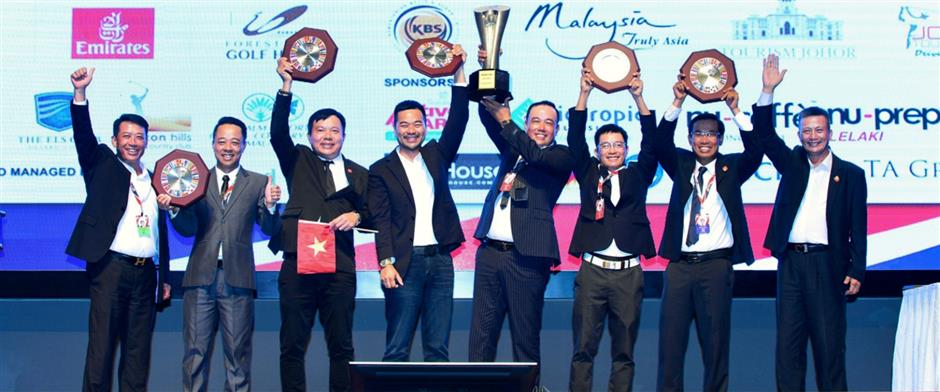 Vietnam again emerged as the winners of the World Amateur Championship team event.