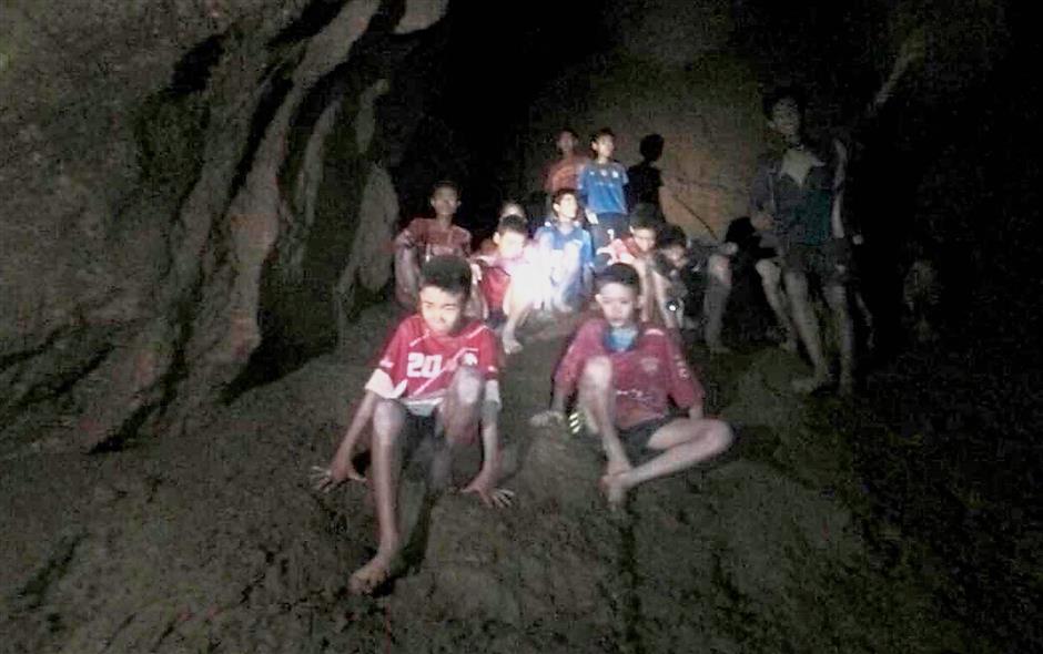 Miraculous:It was two from a trio of world-renowned British cave divers who found the lost boys and their coach. — AP