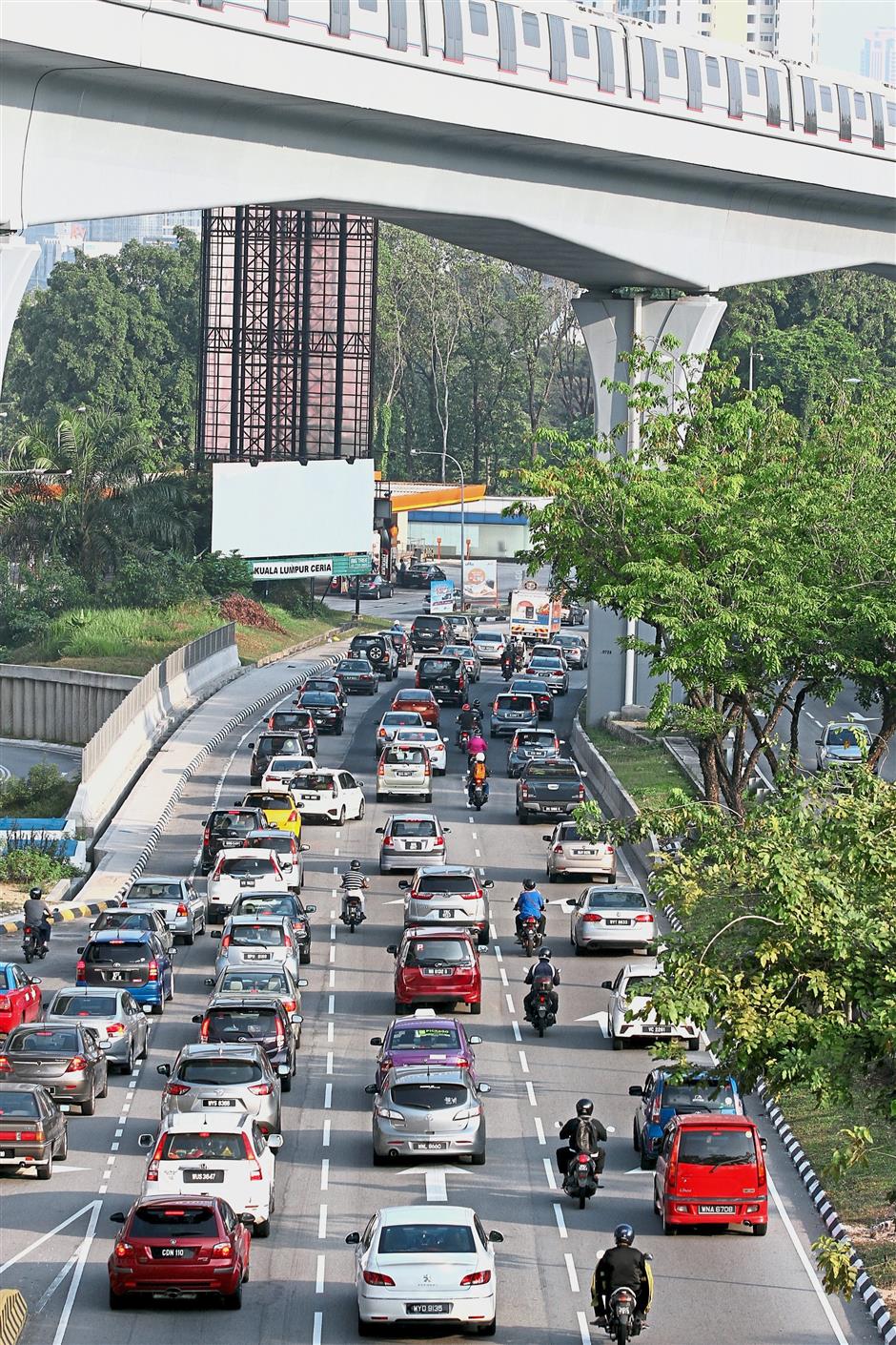 traffic congestion in kuala lumpur