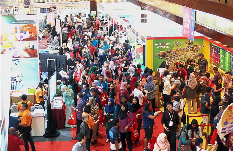 About 110,000 visitors checked out MATTA Fair for tour and travel packages.