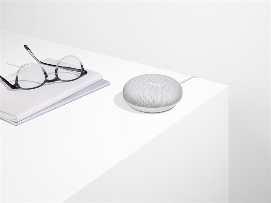 The Google Home Mini will allow you to use voice commands to control smart devices like the Philips Hue bulbs.