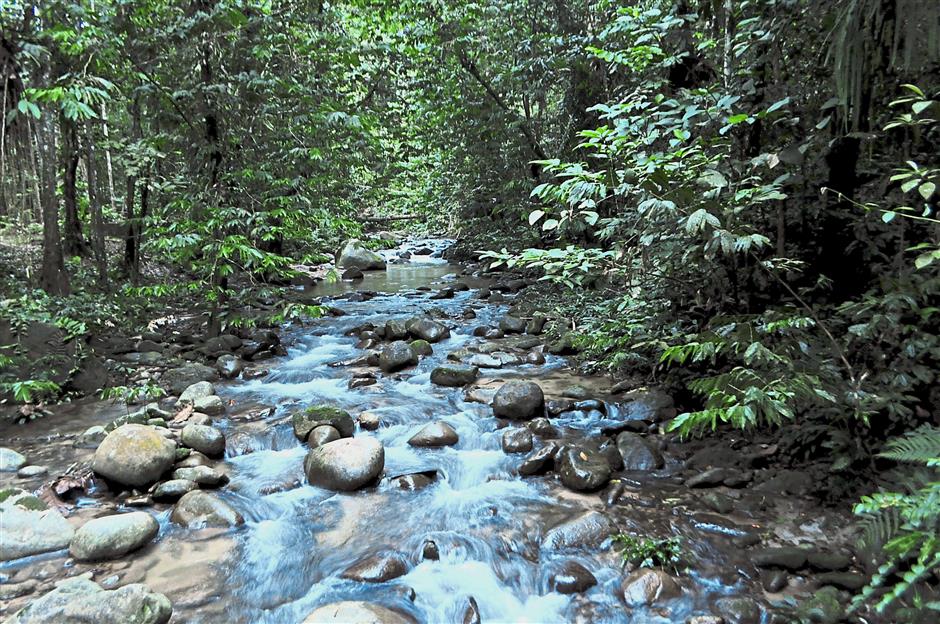 Sungai Gabai Waterfall Hulu Langat Selangor