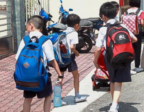 Heavy school bags hot sale