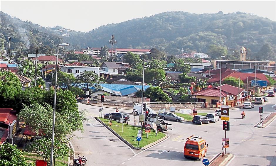 Kampung Sungai Penchala, one of the last remaining villages in Kuala Lumpur.