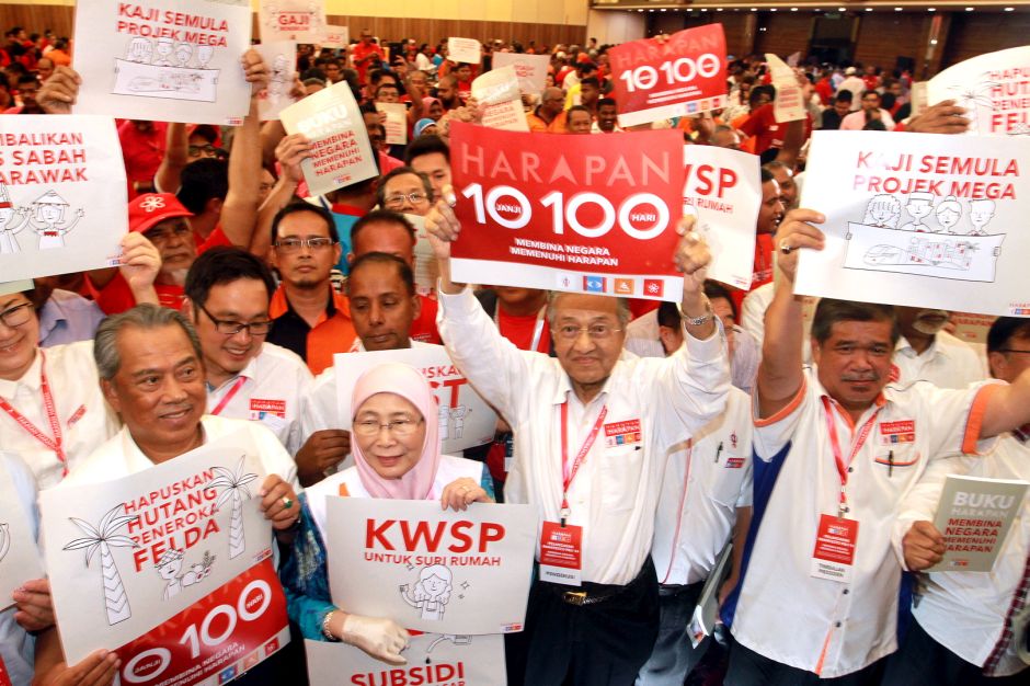 Pakatan Launches Ge14 Manifesto The Star