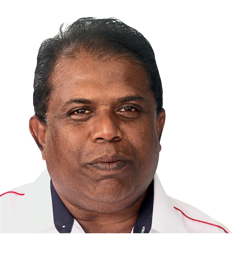 Jelapang Rukun Tetangga chairman, S. Thinakaran.