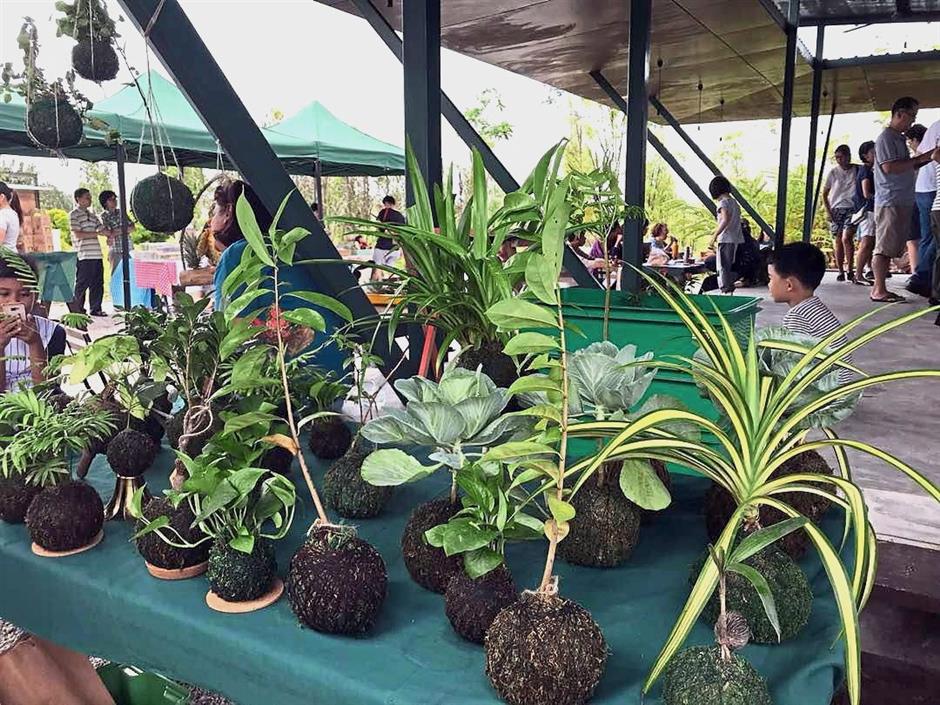 The green market at the Edible Park in Iskandar Puteri.
