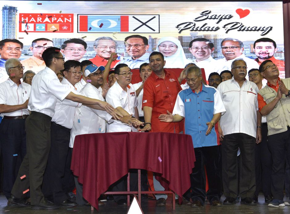 Pakatan Penang Manifesto Calls For State Opposition Leader To Be Pac Chairman The Star