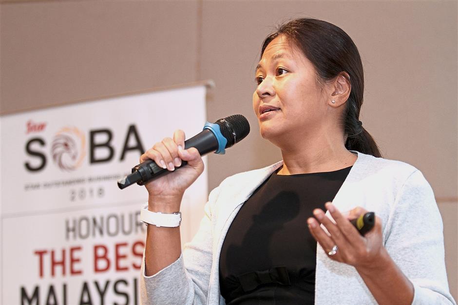 Brand conscious: Soraya says a key factor to growing a business is to be passionate for the brand.