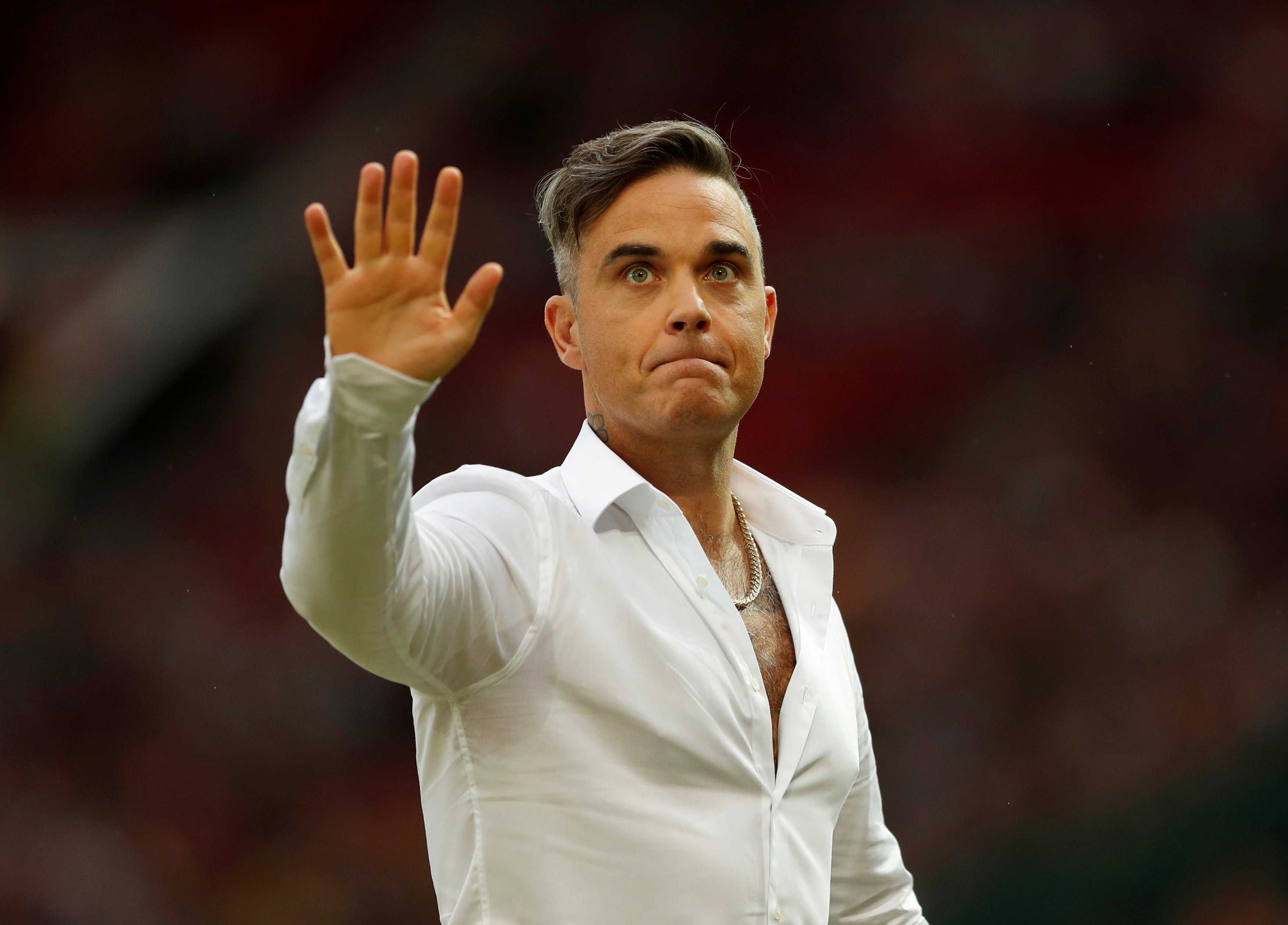 Football Robbie Williams Selling His Soul For World Cup Gig