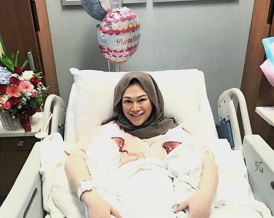 Bung And Wife Zizie Welcome Twin Boys The Star